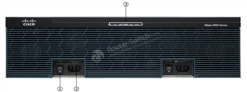 cisco 3945E router front panel