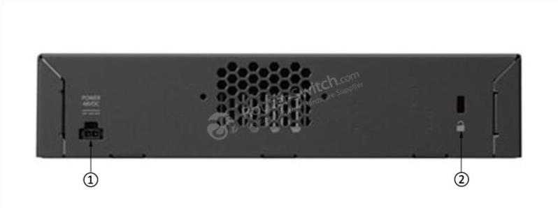AIR-CT2504-25-K9 Back Panel