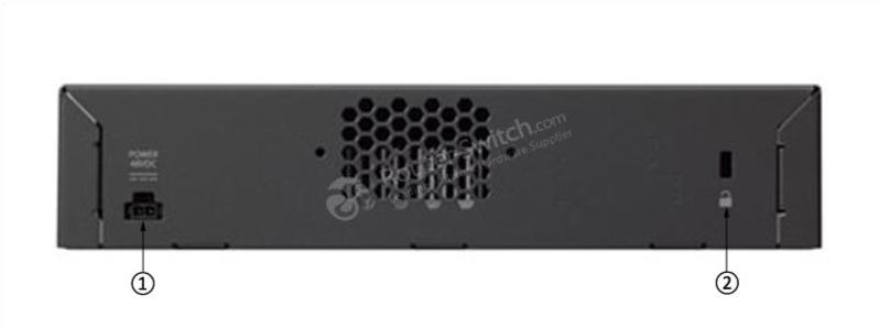 AIR-CT2504-50-K9 Back Panel