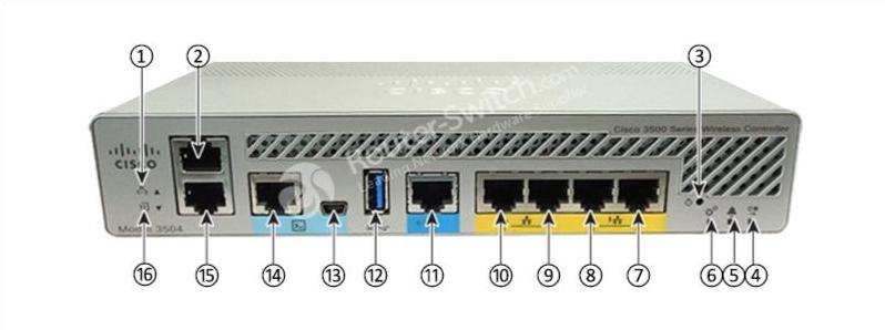 AIR-CT3504-K9 Front view