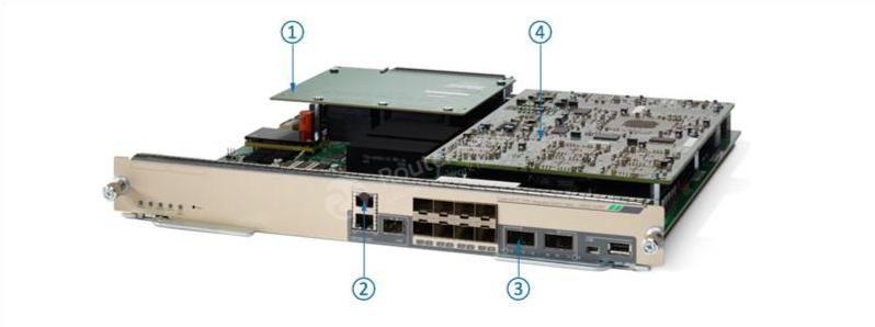 the front view of C6800-SUP6T=