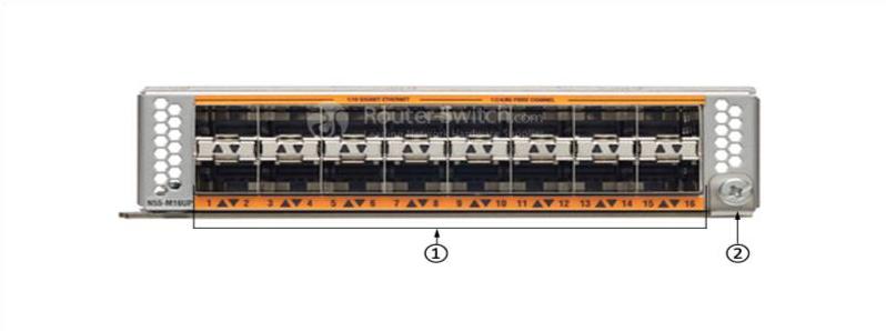N55-M16UP= Front Panel
