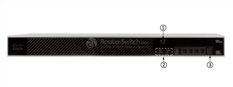 ASA5515-SSD120-K9 Front Panel