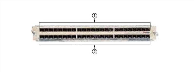  the front panel of C6800-48P-SFP