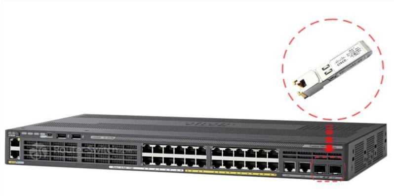 GLC-T installed in a switch
