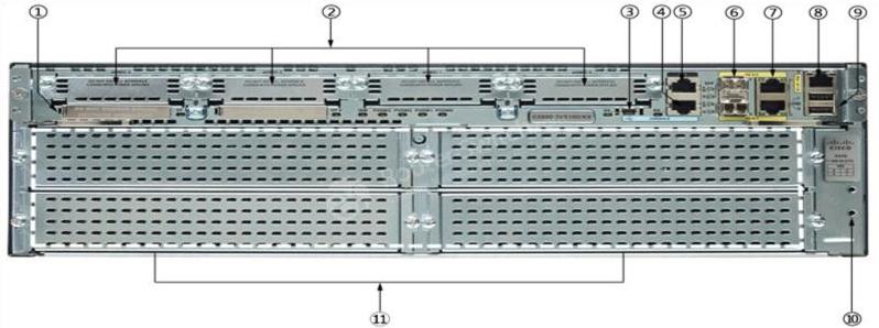 C3945-VSEC-CUBE/K9 Back Panel