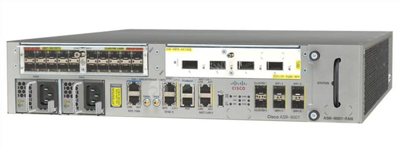 ASR-9001 with Installed Modules