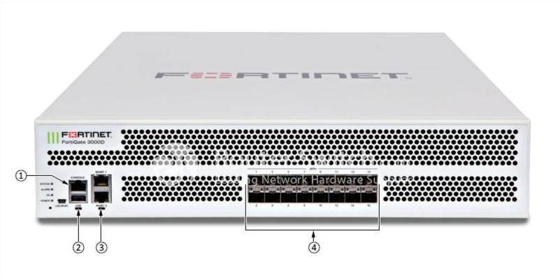 Fortigate FG-3000D Front view
