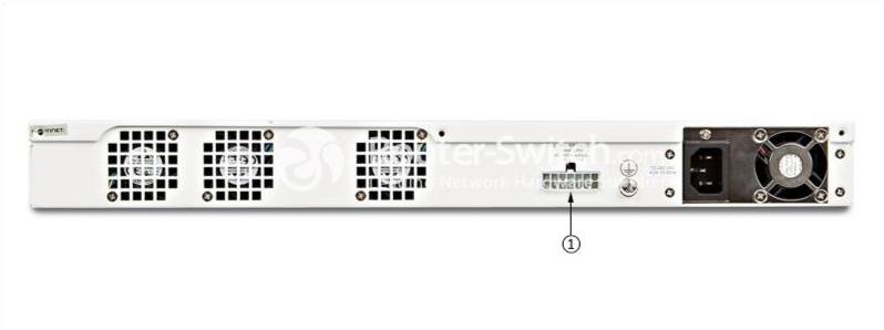 Fortinet FG-600D Rear View
