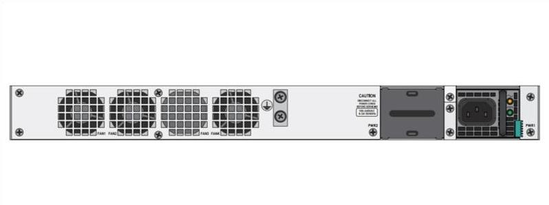 Fortinet FG-601E Rear View