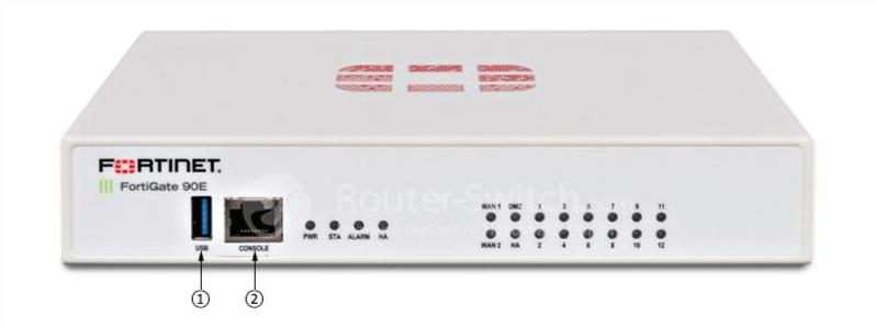 Fortinet FG-90E Front View