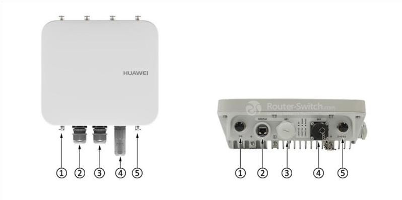 AP8130DN front ports