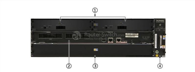USG6660-DC Back Panel