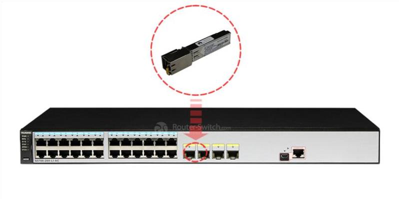 SFP-10G-USR in switch