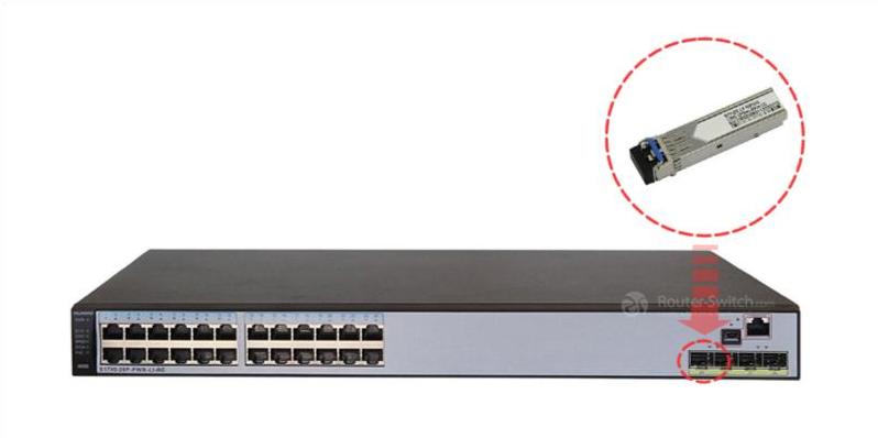 SFP-GE-LX-SM1310 in switch