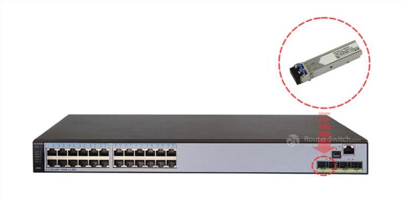 eSFP-GE-SX-MM850 in switch