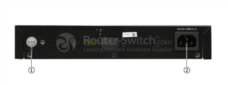 Huawei S1730S-L24T-A Rear View