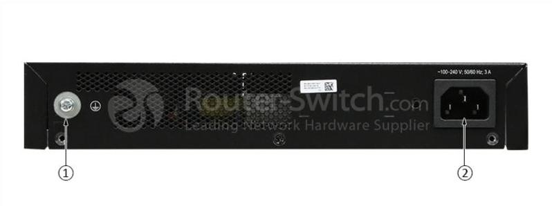 Huawei S1730S-L4P4T-A Rear View
