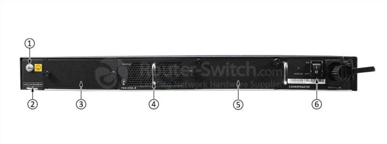 Huawei S5730-48C-SI-AC Back View