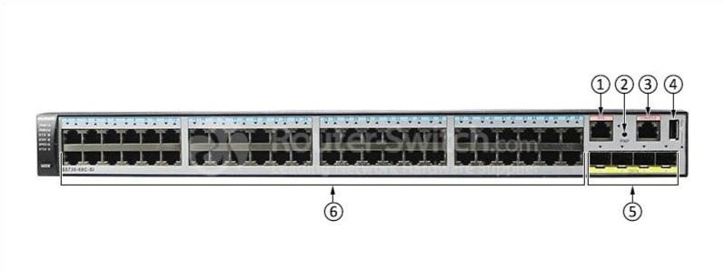 Huawei S5730-68C-SI-AC Front View