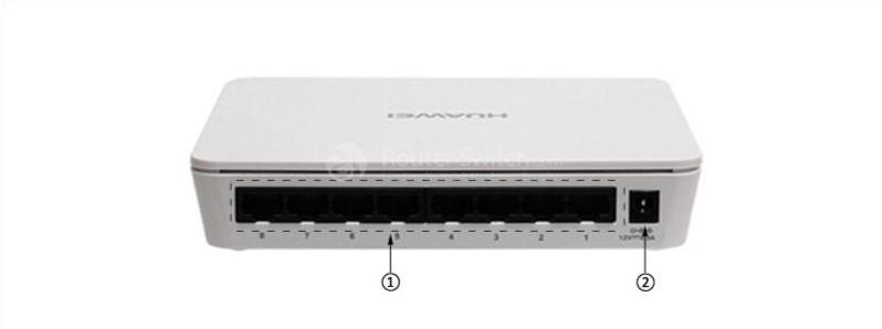 S1700-8G-AC Rear