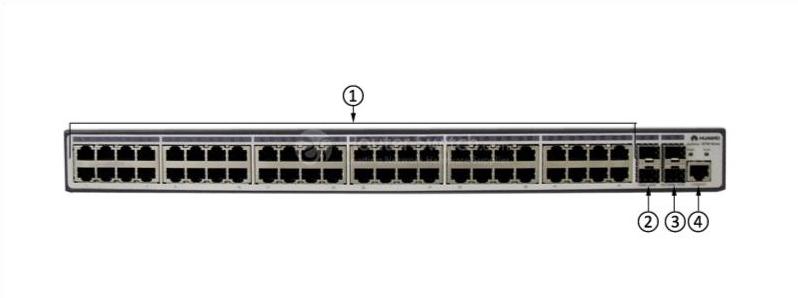 S2700-52P-PWR-EI Front Panel
