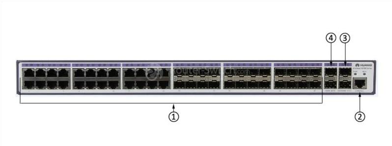 S3700-52P-EI-48S-AC Front Panel