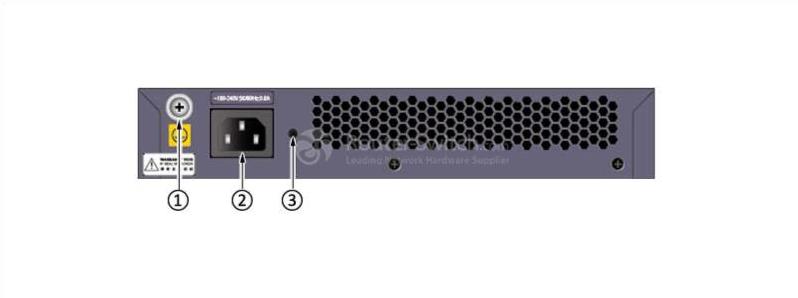 the back panel of S5300-10P-LI-AC