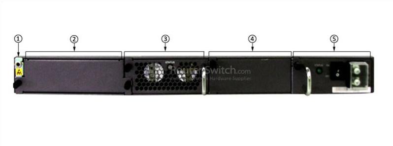 S5700-28C-SI Back Panel
