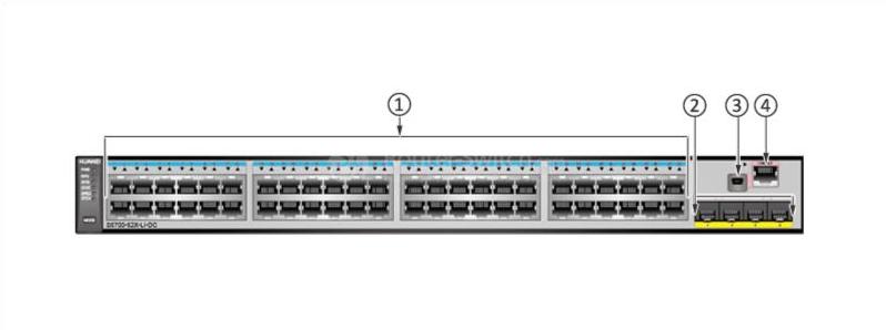 S5700-52X-LI-DC Front Panel