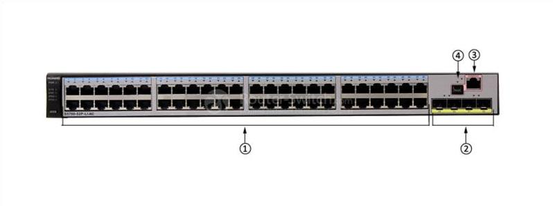 S5700S-52P-LI-AC front panel