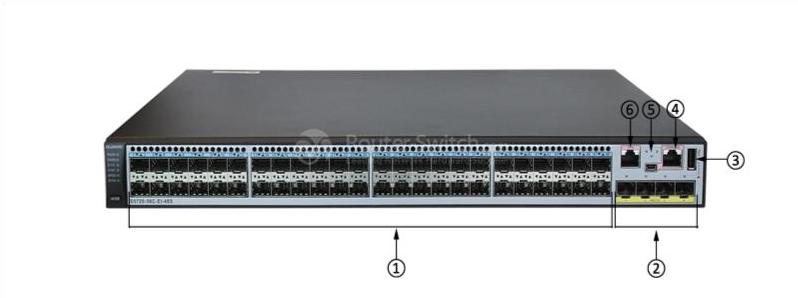 S5720-56C-EI-48S-AC front panel