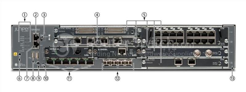 Juniper SRX550 Front View