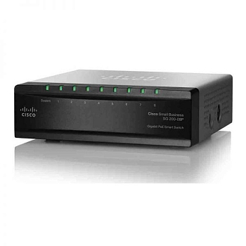 Фото SG200-08P - Cisco Small Business 200 Series Smart Switches