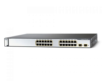Фото WS-C3750-24PS-S Cisco 3750 Switch