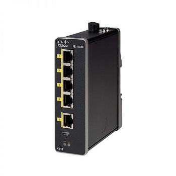 Фото IE-1000-4T1T-LM - Cisco Industrial Ethernet 1000 Switches