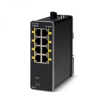 Фото IE-1000-6T2T-LM - Cisco Industrial Ethernet 1000 Switches