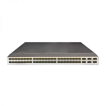Фото Huawei CE6850U-48S6Q-HI Switch(48-Port 10GE SFP+,support 2/4/8G FC,6-Port 40GE QSFP+,2*FAN Box,Port-side Intake,Without Power Module)