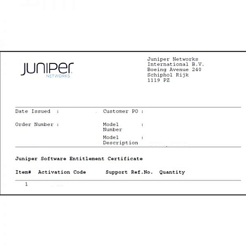 Фото SRX300-JSB - Juniper Security Licenses