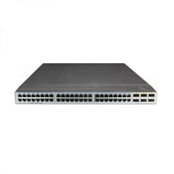 Фото Huawei CE6850-48T6Q-HI Switch(48-Port 10GE RJ45,6-Port 40GE QSFP+,2*FAN Box,Port-side Intake,Without Power Module)
