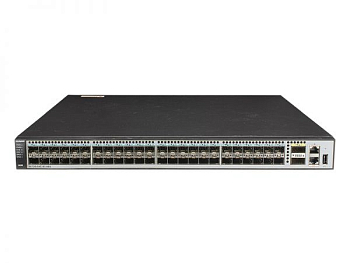 Фото Huawei S6720-54C-EI-48S Bundle(48 10 Gig SFP+,2 40 Gig QSFP+ interface,with 1 interface slot,with 600W AC power supply)